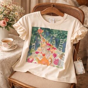 Her Universe Mary Blair Alice in Wonderland 70th Anniversary Top